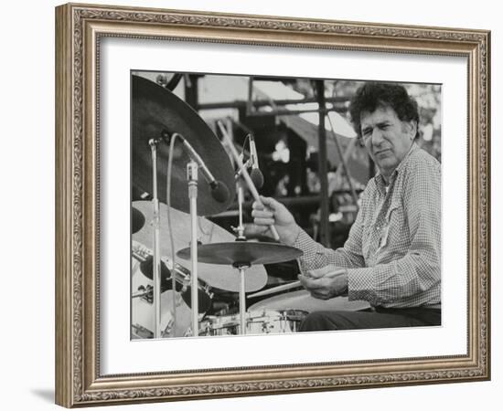 Shelly Manne Playing at the Capital Radio Jazz Festival, London, 1979-Denis Williams-Framed Photographic Print