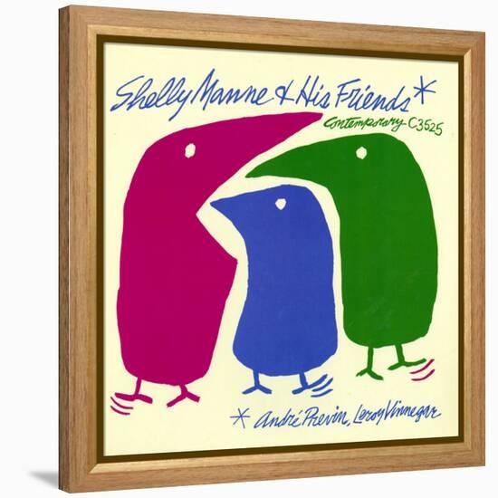 Shelly Manne - Shelly Manne and His Friends-null-Framed Stretched Canvas