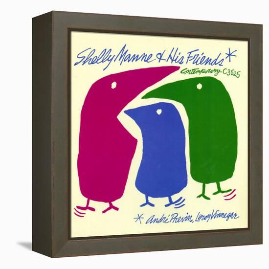 Shelly Manne - Shelly Manne and His Friends-null-Framed Stretched Canvas