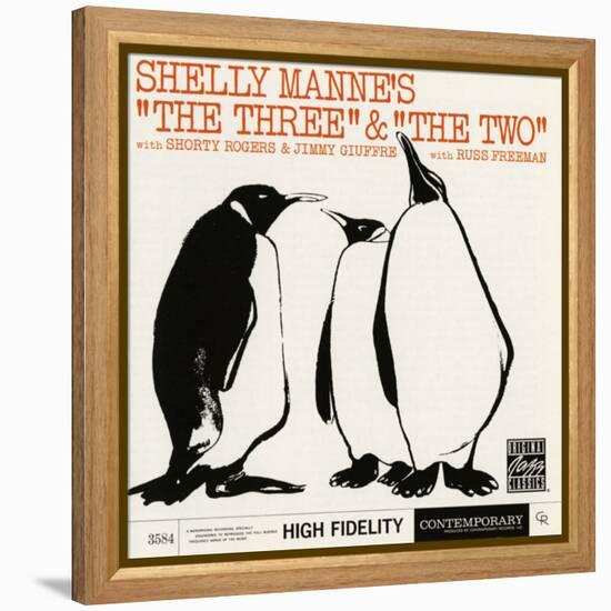 Shelly Manne, "The Three" and "The Two"-null-Framed Stretched Canvas
