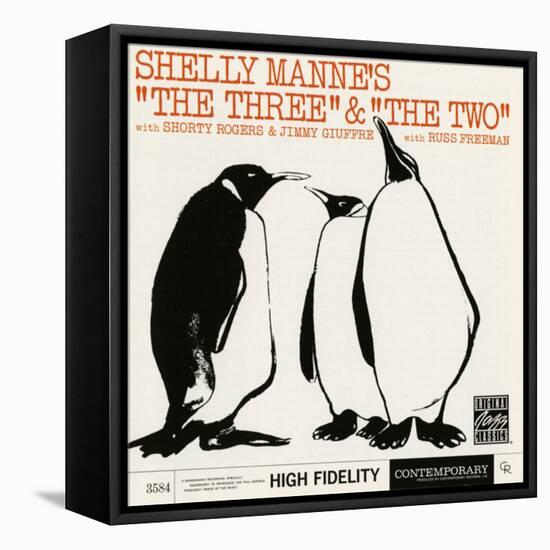 Shelly Manne, "The Three" and "The Two"-null-Framed Stretched Canvas