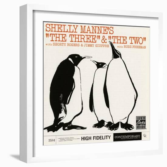 Shelly Manne, "The Three" and "The Two"-null-Framed Art Print