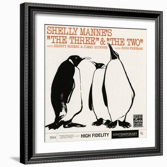 Shelly Manne, "The Three" and "The Two"-null-Framed Art Print