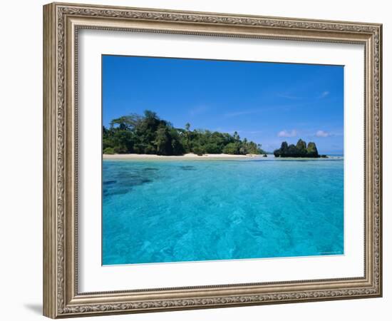 Sheltered Lagoons, Northern Lau Group, Fiji-Louise Murray-Framed Photographic Print