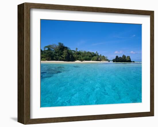 Sheltered Lagoons, Northern Lau Group, Fiji-Louise Murray-Framed Photographic Print