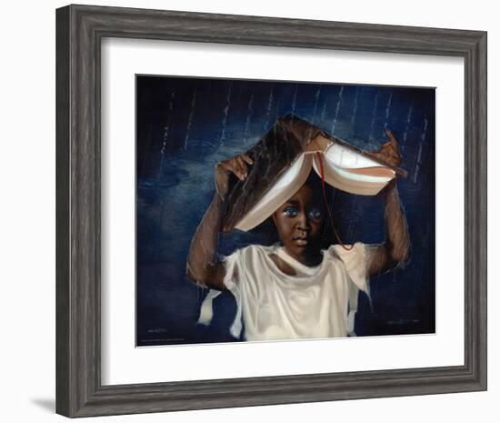 Sheltered-Edwin Lester-Framed Art Print