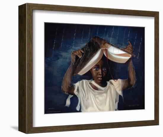 Sheltered-Edwin Lester-Framed Art Print