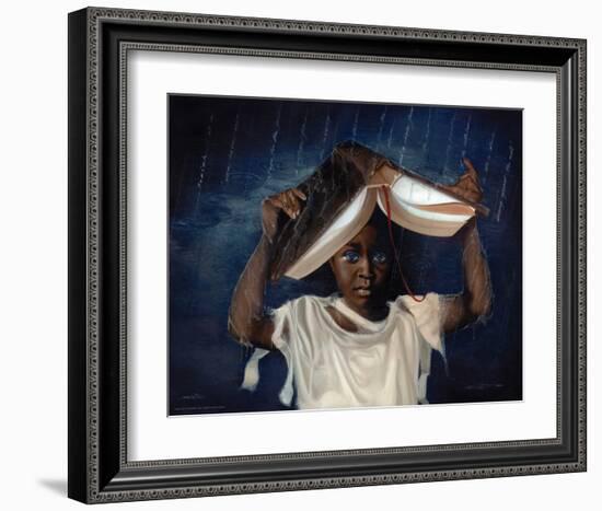 Sheltered-Edwin Lester-Framed Art Print