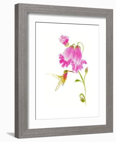 Sheltering Sweetness-Nan Rae-Framed Art Print