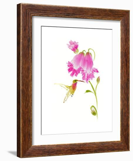 Sheltering Sweetness-Nan Rae-Framed Art Print