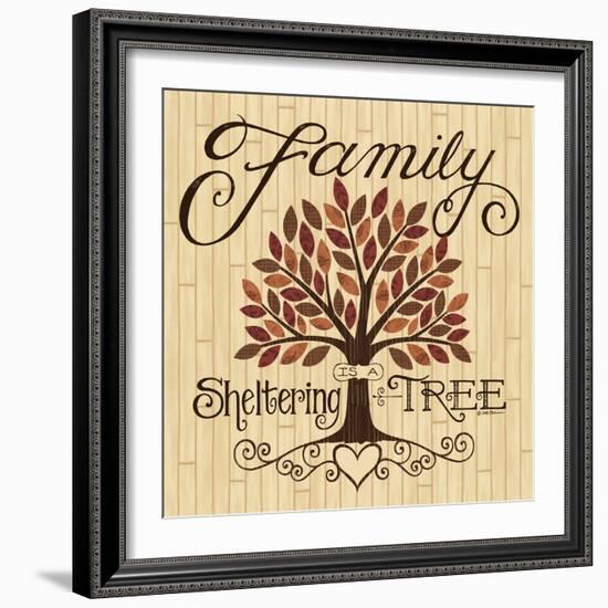 Sheltering Tree-Deb Strain-Framed Art Print