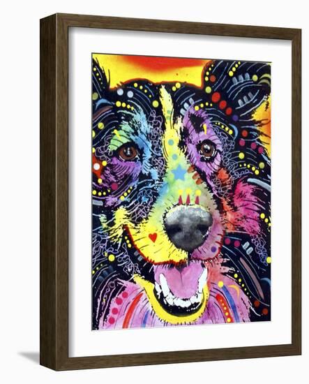 Sheltie-Dean Russo-Framed Giclee Print