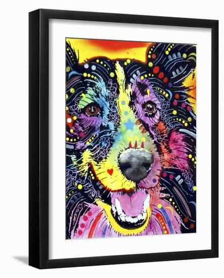 Sheltie-Dean Russo-Framed Giclee Print