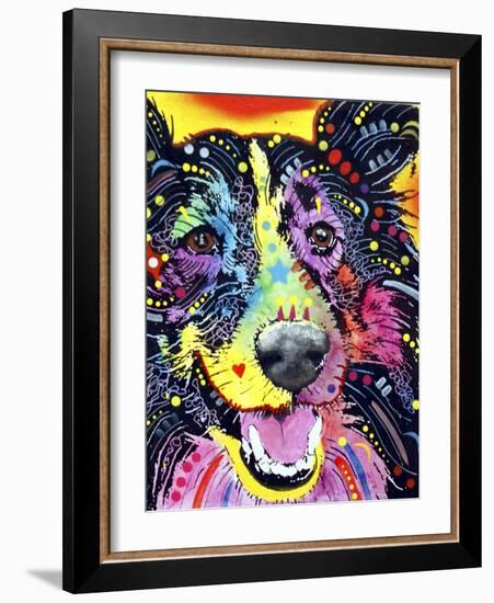 Sheltie-Dean Russo-Framed Giclee Print