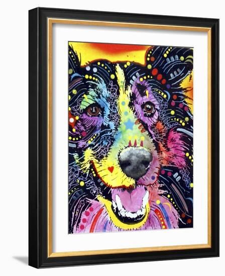 Sheltie-Dean Russo-Framed Giclee Print