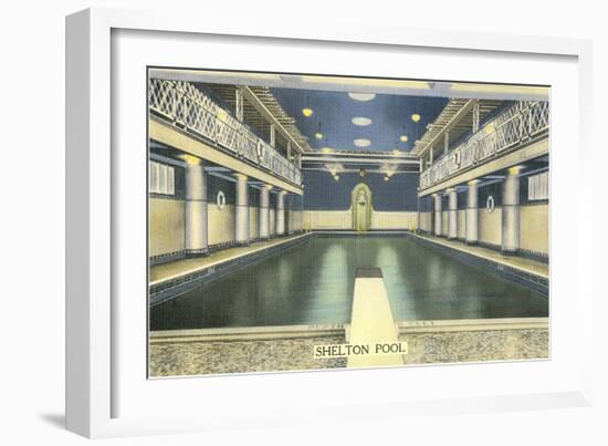 Shelton Pool-null-Framed Art Print