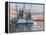 Shem Creek Shrimpers Charleston-Richard Harpum-Framed Stretched Canvas