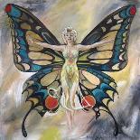 Marilyn: Butterfly-Shen-Framed Stretched Canvas