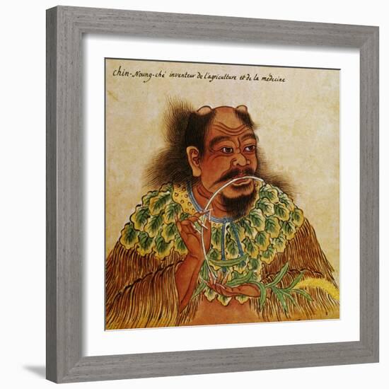 Shen Nung (C2800 B.C.)-null-Framed Giclee Print