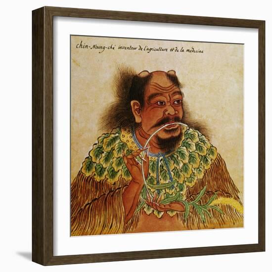 Shen Nung (C2800 B.C.)-null-Framed Giclee Print