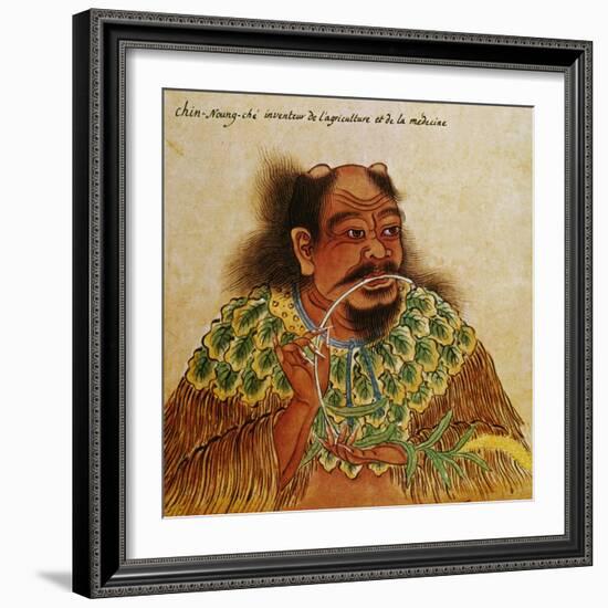 Shen Nung (C2800 B.C.)-null-Framed Giclee Print