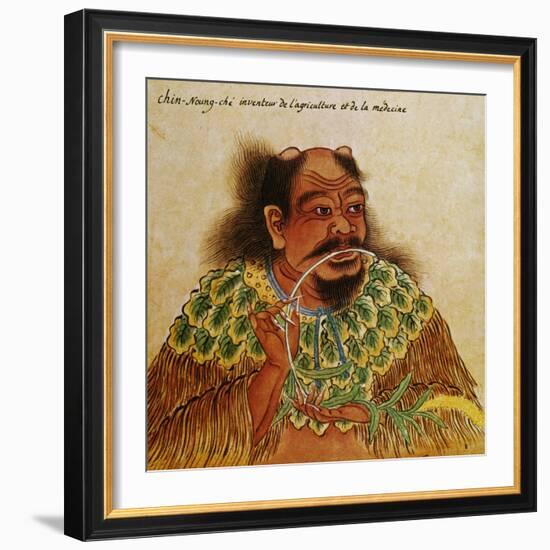 Shen Nung (C2800 B.C.)-null-Framed Giclee Print