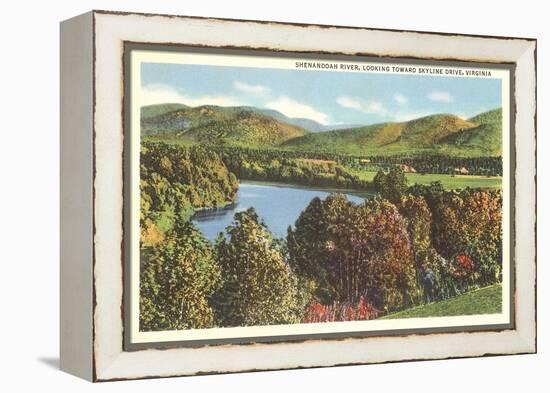 Shenandoah River, Virginia-null-Framed Stretched Canvas