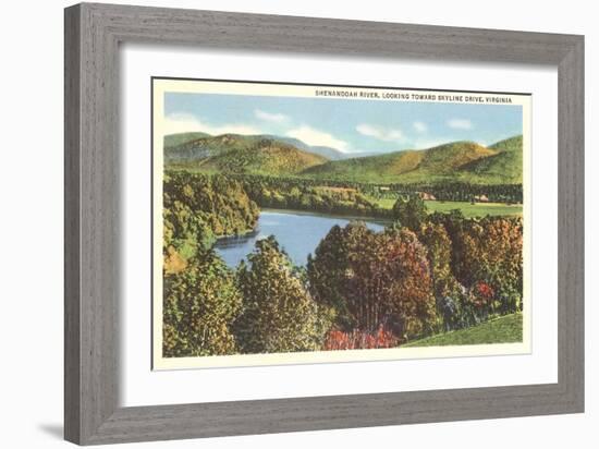 Shenandoah River, Virginia-null-Framed Art Print