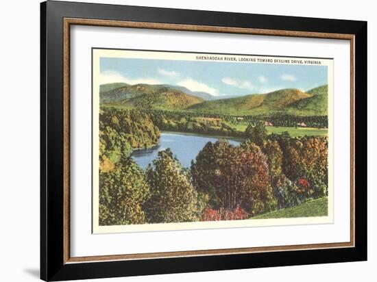 Shenandoah River, Virginia-null-Framed Art Print