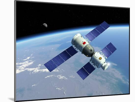 Shenzhou 5 Spaceflight, Artwork-Detlev Van Ravenswaay-Mounted Photographic Print