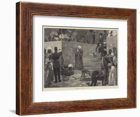 Shepheard's Hotel, Cairo-Richard Caton Woodville II-Framed Giclee Print