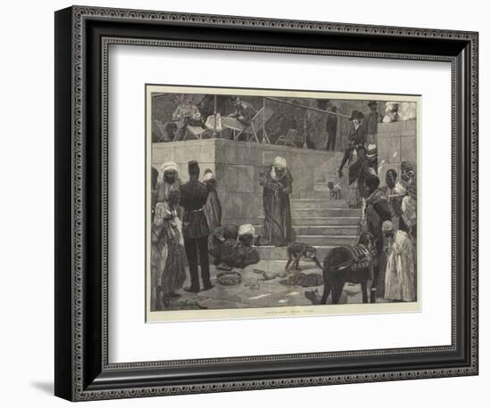 Shepheard's Hotel, Cairo-Richard Caton Woodville II-Framed Giclee Print