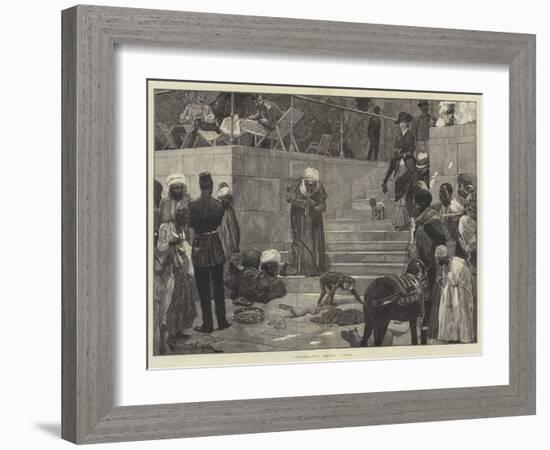 Shepheard's Hotel, Cairo-Richard Caton Woodville II-Framed Giclee Print