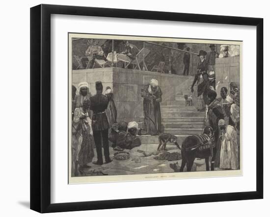 Shepheard's Hotel, Cairo-Richard Caton Woodville II-Framed Giclee Print