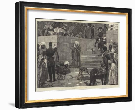 Shepheard's Hotel, Cairo-Richard Caton Woodville II-Framed Giclee Print