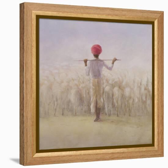 Shepherd and Flock-Lincoln Seligman-Framed Premier Image Canvas