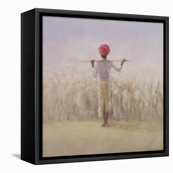 Shepherd and Flock-Lincoln Seligman-Framed Premier Image Canvas