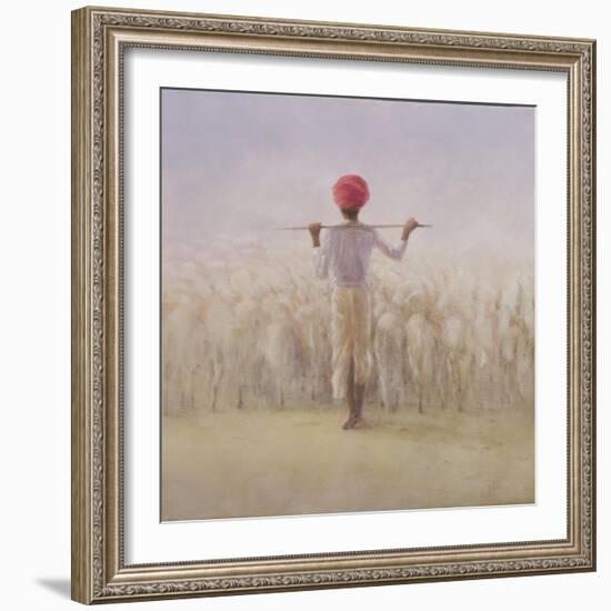 Shepherd and Flock-Lincoln Seligman-Framed Giclee Print