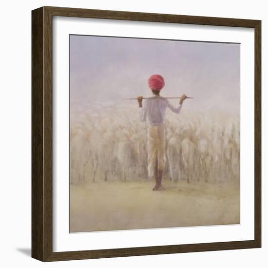 Shepherd and Flock-Lincoln Seligman-Framed Giclee Print