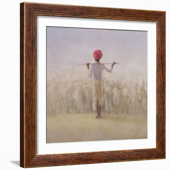 Shepherd and Flock-Lincoln Seligman-Framed Giclee Print