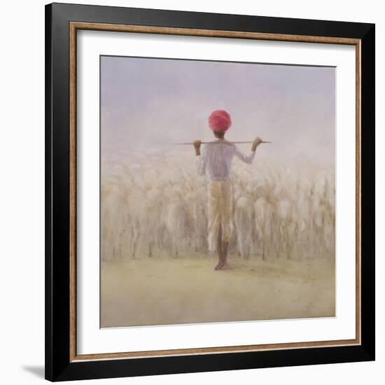 Shepherd and Flock-Lincoln Seligman-Framed Giclee Print