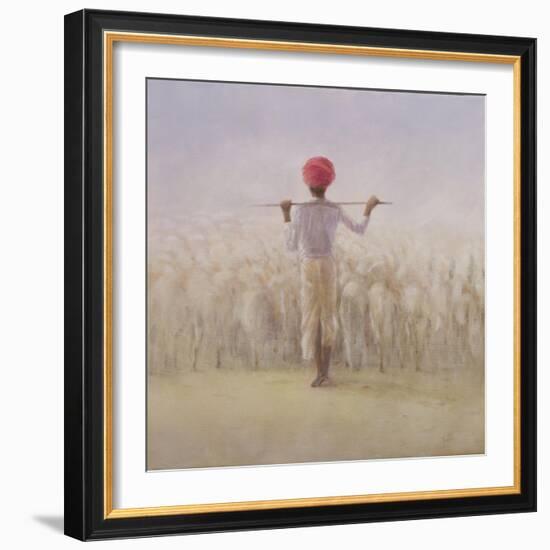 Shepherd and Flock-Lincoln Seligman-Framed Giclee Print