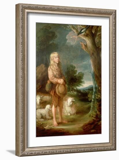 Shepherd Boy Listening to a Magpie-Thomas Gainsborough-Framed Giclee Print