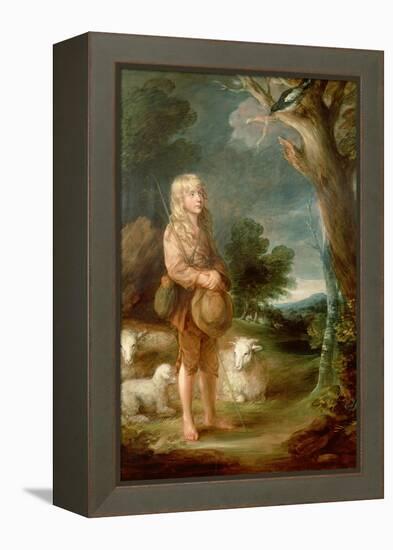 Shepherd Boy Listening to a Magpie-Thomas Gainsborough-Framed Premier Image Canvas