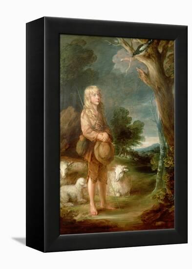 Shepherd Boy Listening to a Magpie-Thomas Gainsborough-Framed Premier Image Canvas