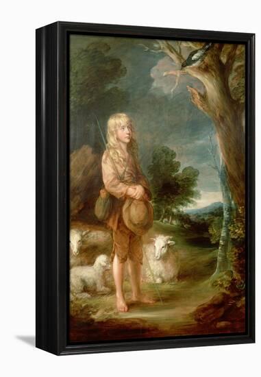 Shepherd Boy Listening to a Magpie-Thomas Gainsborough-Framed Premier Image Canvas