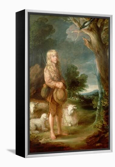 Shepherd Boy Listening to a Magpie-Thomas Gainsborough-Framed Premier Image Canvas