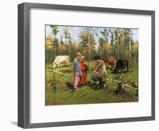 Shepherd Boys, 1903-1904-null-Framed Giclee Print