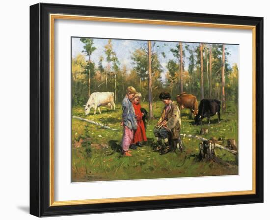 Shepherd Boys, 1903-1904-null-Framed Giclee Print