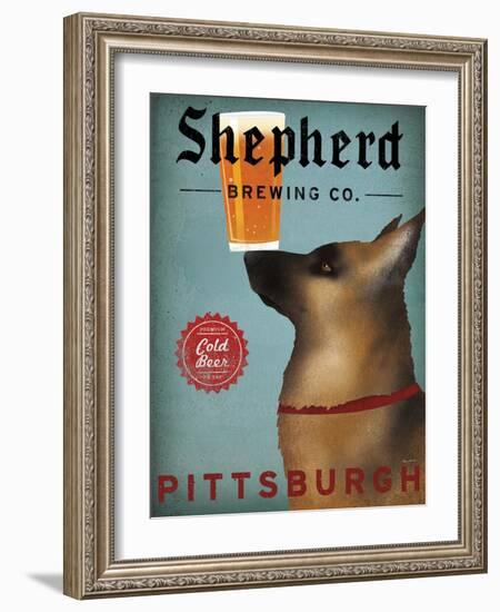 Shepherd Brewing Co Pittsburgh-Ryan Fowler-Framed Art Print